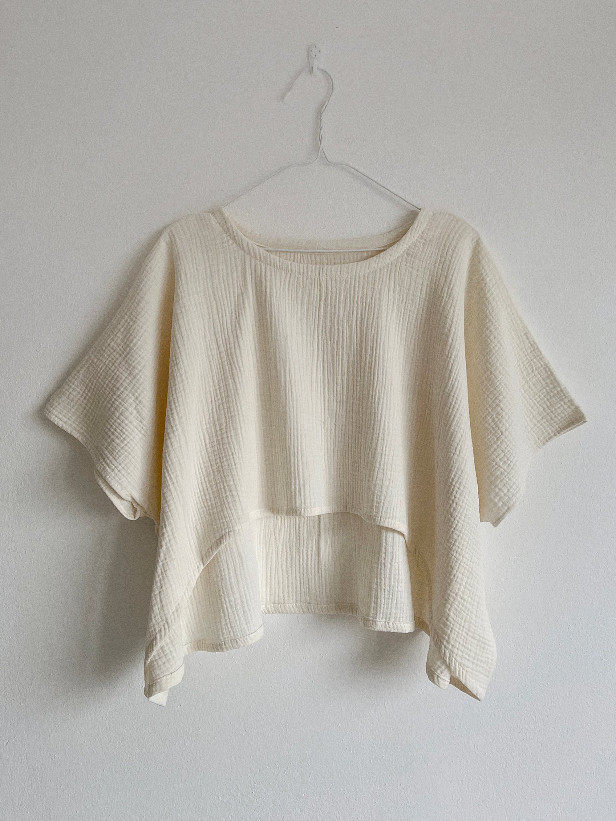 AYA top - krémový