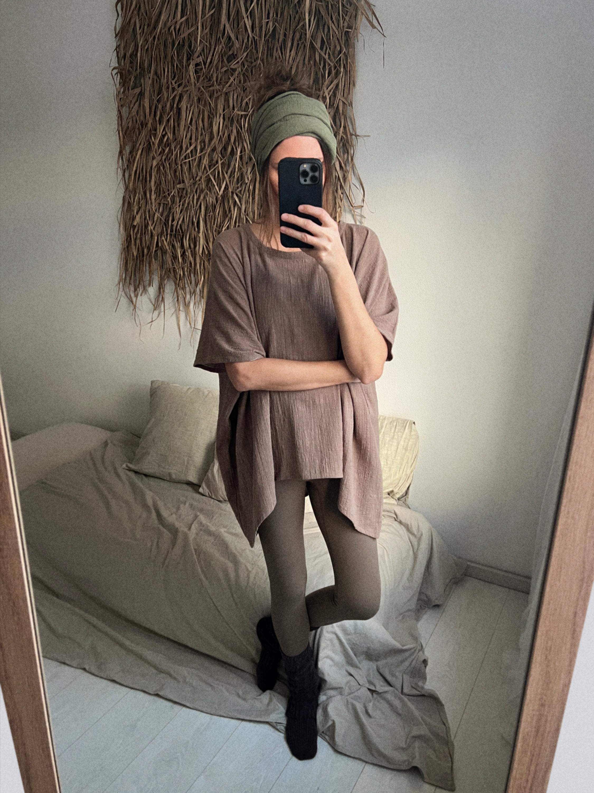 AYA tunika - hnnedá