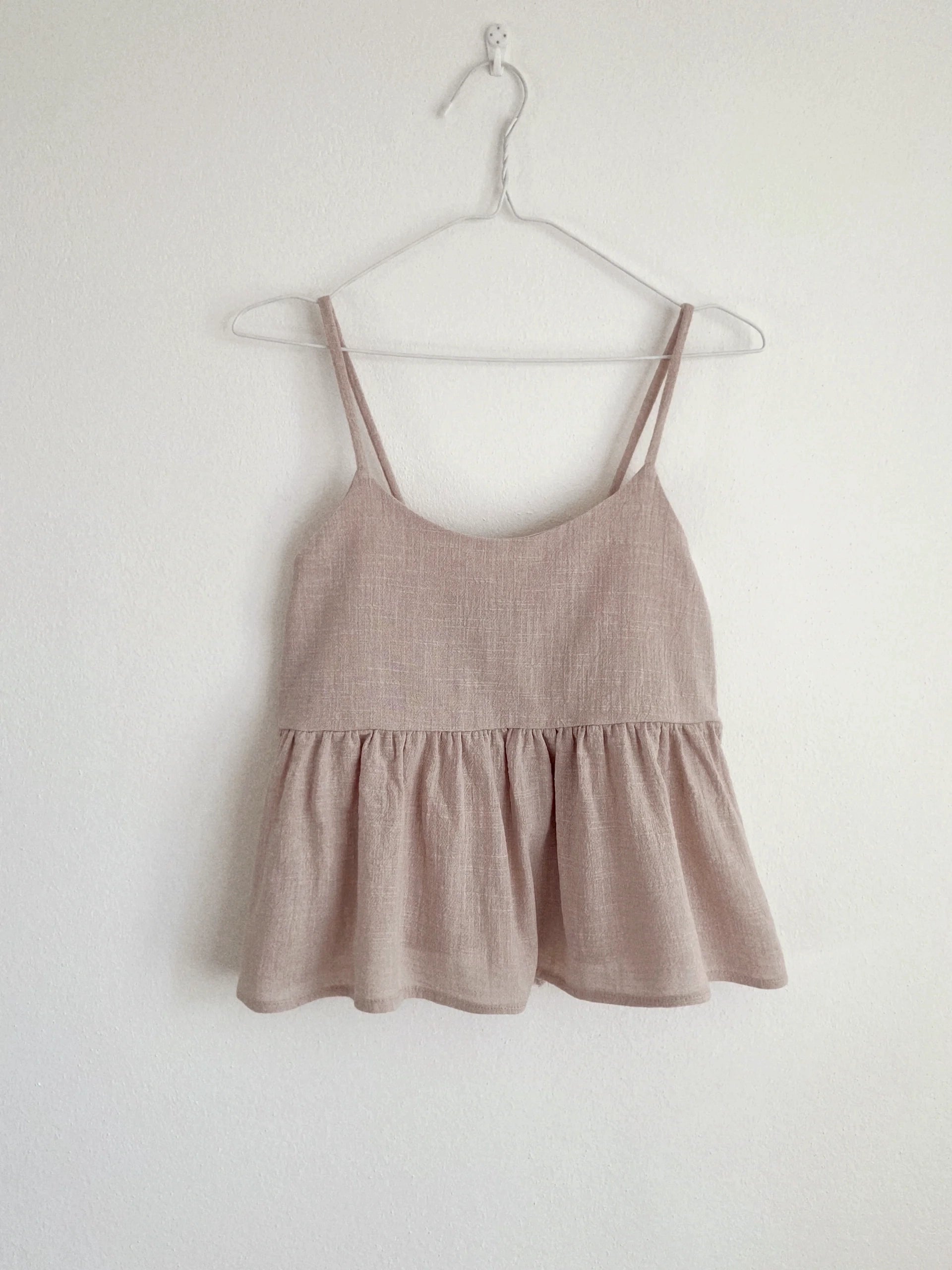 LARA strapless top - natural
