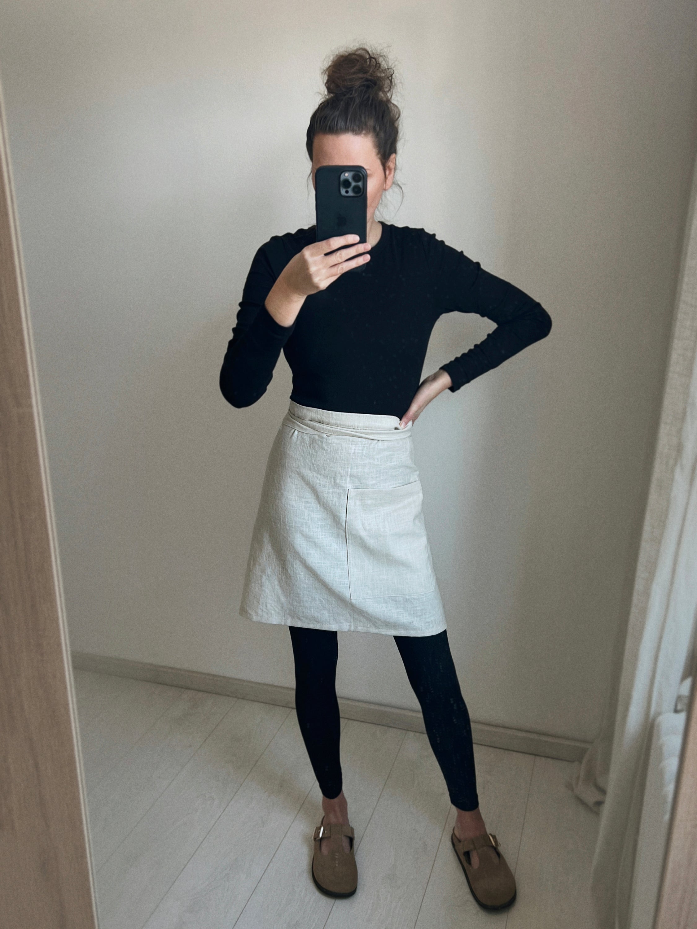 LARA lněná zástěra